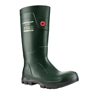 Dunlop Purofort TerraPRO 04 laars groen/zwart sneakerfit maat 35