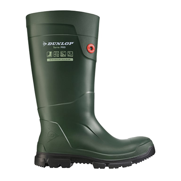 Dunlop Purofort TerraPRO O4 laars groen/zwart