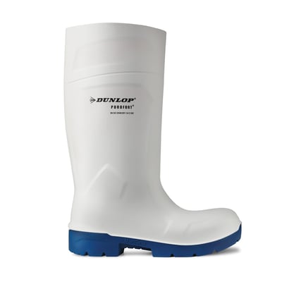 Dunlop FoodPro Purofort O4 MultiGrip laars wit/blauw classicfit maat 36