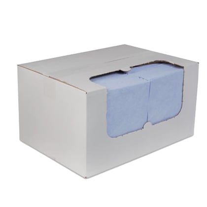 Wecoline reinigingsdoek blauw 38x40cm 100st