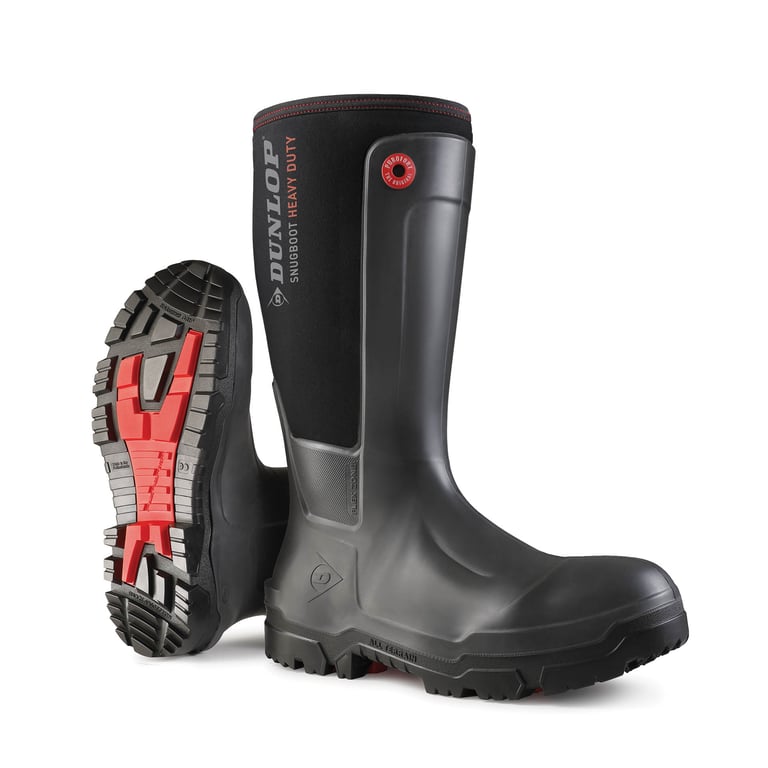 Dunlop Snugboot Heavy Duty S5L full safety laars zwart