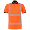 Tricorp Workwear poloshirt RWS revisible fluor  oranje maat XS