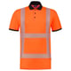 Tricorp Workwear poloshirt RWS revisible fluor  oranje maat XS