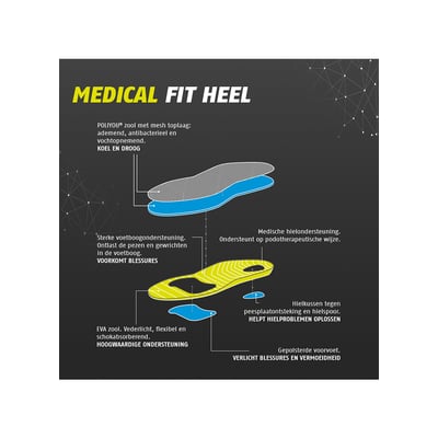 Bata Medical Fit Heel inlegzool maat 37-38