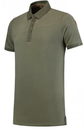 Tricorp poloshirt premium naden  legergroen maat XS