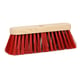 CaluClean straatbezem Cubofil 29cm rood 