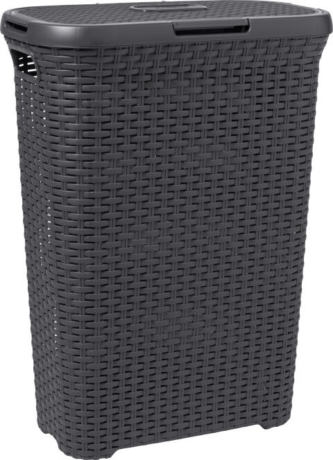 Curver wasbox natural 40ltr antraciet