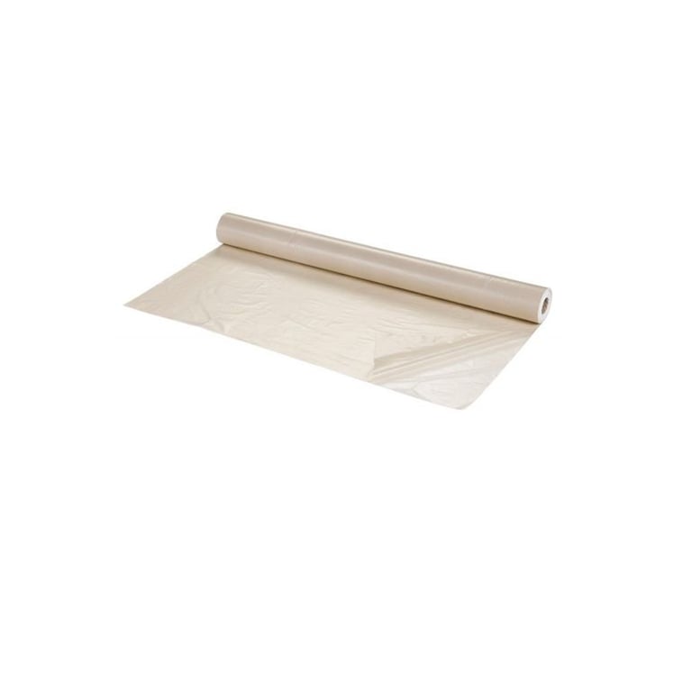 Bouwfolie PE T200, 45my transparant 2x50mtr
