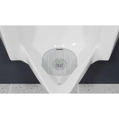 CaluClean urinoirmat citroen mango geel