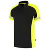 Tricorp Redefined reflective poloshirt zwart geel maat XS