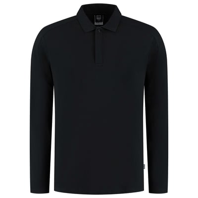 Tricorp Redefined poloshirt lange mouw zwart maat XS