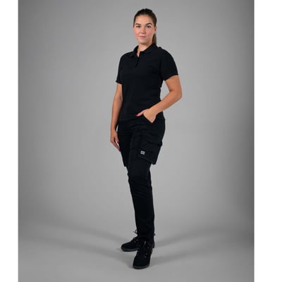Tricorp Redefined dames poloshirt zwart maat XS