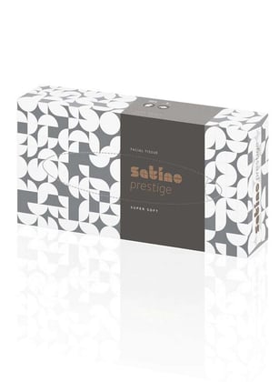 Satino prestige facial tissue 2-lgs 100st
