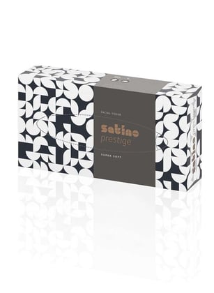 Satino prestige facial tissue 2-lgs 100st