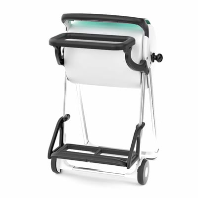 Tork afvalzakhouder voor vloerstandaard W1 zwart