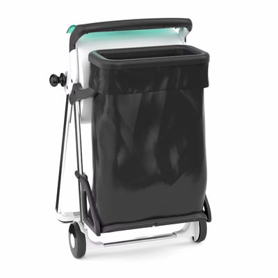 Tork afvalzakhouder voor vloerstandaard W1 zwart