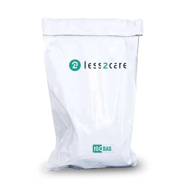 Less2Care Iso-bags vacumeerzakken wit 120st