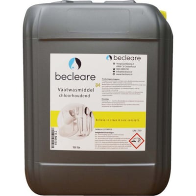 Becleare 84 vaatwasmiddel 5ltr 