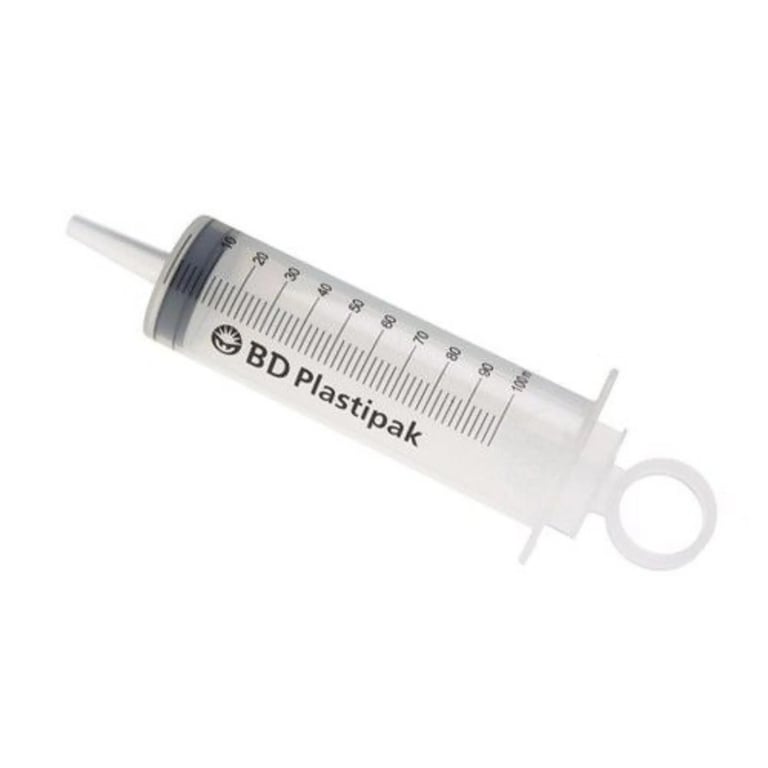 Plastipak injectiespuit cathetertip 100ml 25st