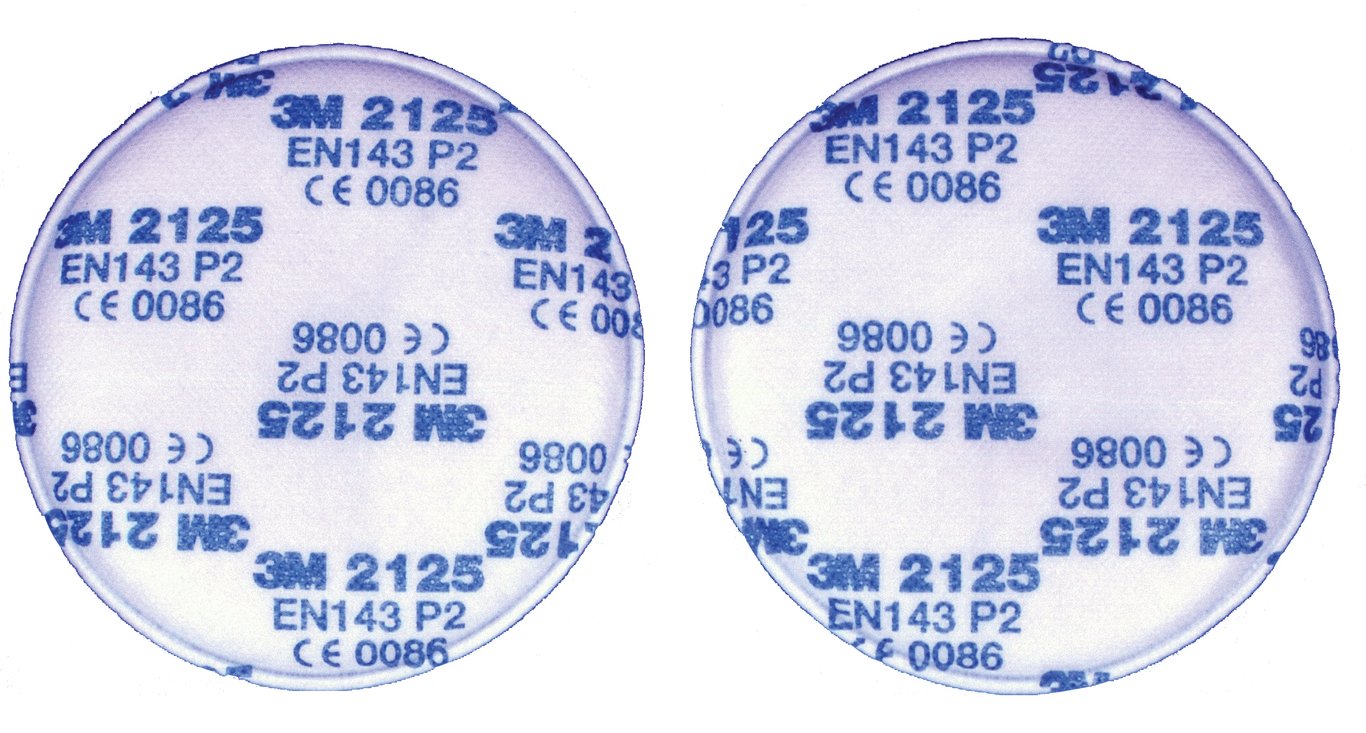 3M stoffilter 2125 P2R per 2st