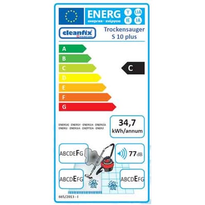Cleanfix S10 Plus ergonomische stofzuiger