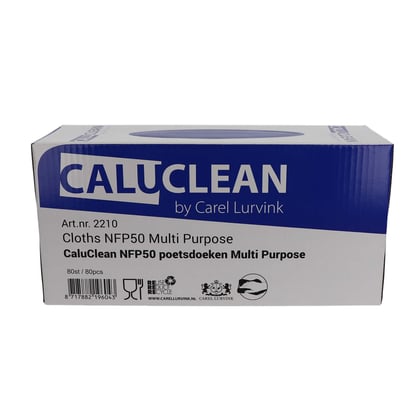 CaluClean poetsdoeken NFP50 Multi Purpose blauw 