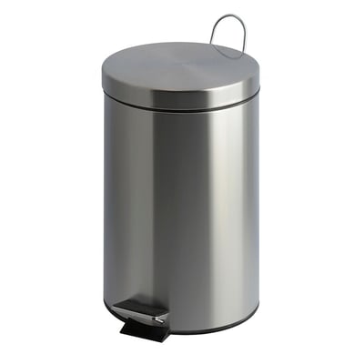 Ronde pedaalemmer 20ltr RVS met kunststof binnenemmer