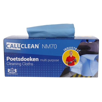 CaluClean Industry poetsdoeken NM70 Multi Purpose blauw 90st