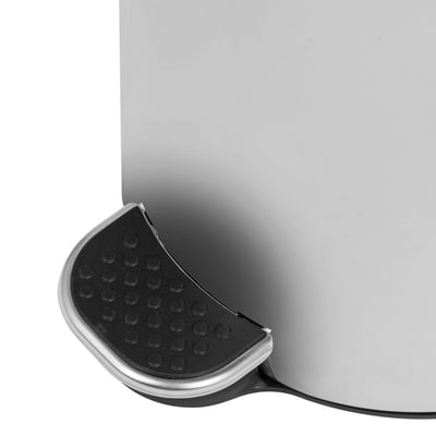 CaluBin pedaalemmer satin steel 30ltr 