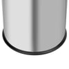 CaluBin vlamdovende afvalbak satin steel 30ltr 
