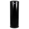 CaluBin vlamdovende afvalbak black steel 30ltr 