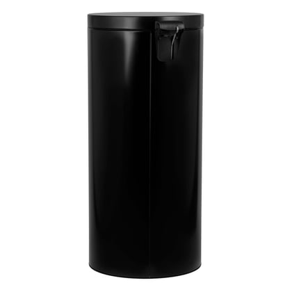CaluBin pedaalemmer black steel 30ltr 