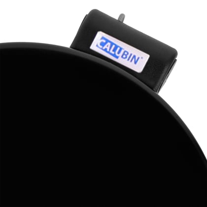CaluBin pedaalemmer black steel 30ltr 