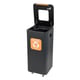 CaluBin modulair recyclingsstation zwart 70ltr PMD