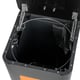 CaluBin modulair recyclingsstation zwart 70ltr PMD