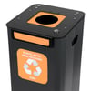 CaluBin modulair recyclingsstation zwart 70ltr PMD