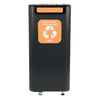 CaluBin modulair recyclingsstation zwart 70ltr PMD