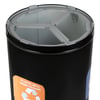 CaluBin recyclingsstation zwart 3x25ltr 