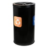 CaluBin recyclingsstation zwart 3x25ltr 