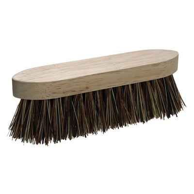 CaluClean werkborstel hout  met unionvezel haren 17x4cm