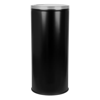 CaluBin afvalbak met swingdeksel zwart 45ltr