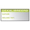 Brady beschrijfbare labels 14st gekalibreerd