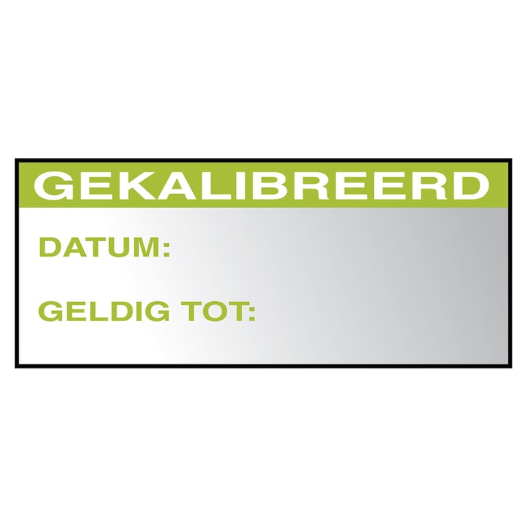 Brady beschrijfbare labels 14st gekalibreerd