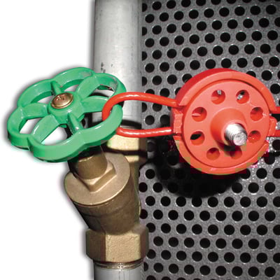 Brady Pro-Lock en kabel rood 1,5mtr