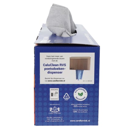 CaluClean Industry poetsdoeken N70 Smooth Grey 120st