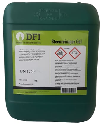 DFI Steenreiniger gel 10ltr 