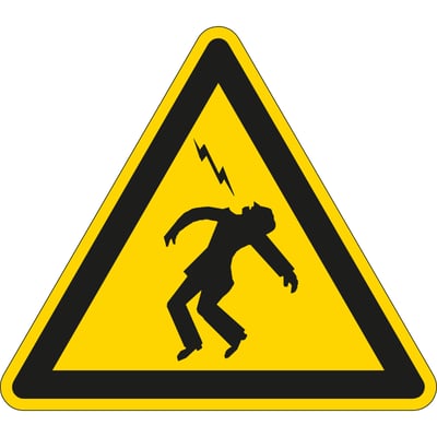 Brady traffic sign op rol 250st 