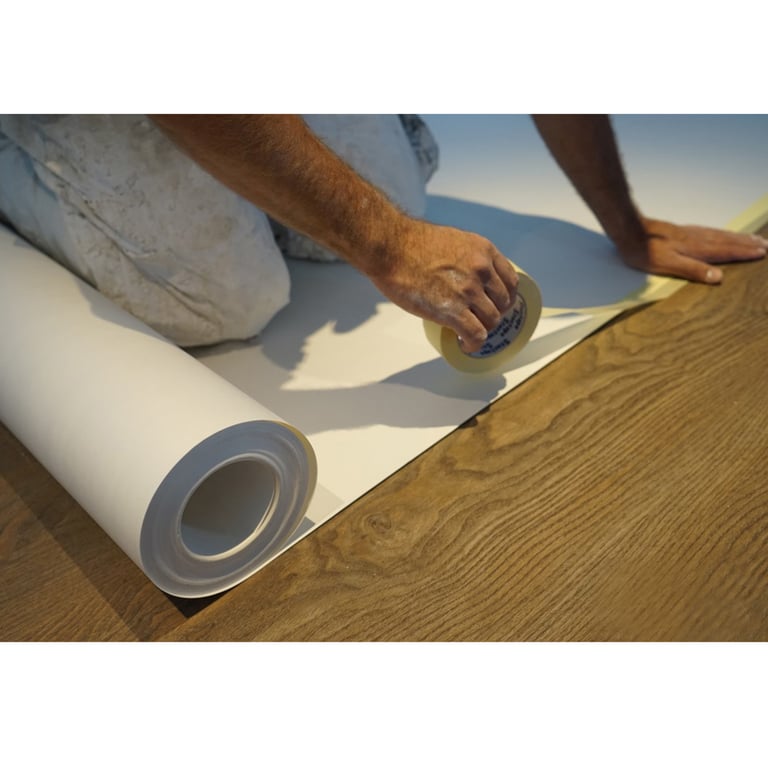 CaluPaint stucloper 190-220gr A-kwaliteit wit/wit %1 ca. 100-130cm breed