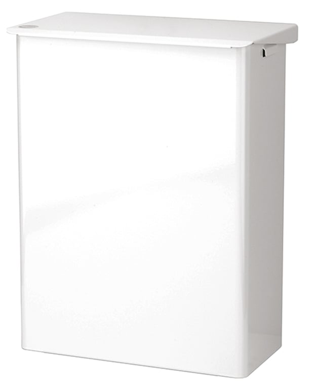 Ingoman afvalbak wit AB15P 15ltr