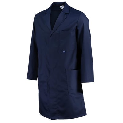 Orcon Stofjas Duisburg met drukknoopsluiting donkerblauw maat 46